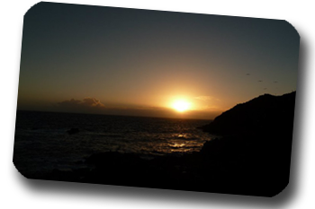 sunset in cabo